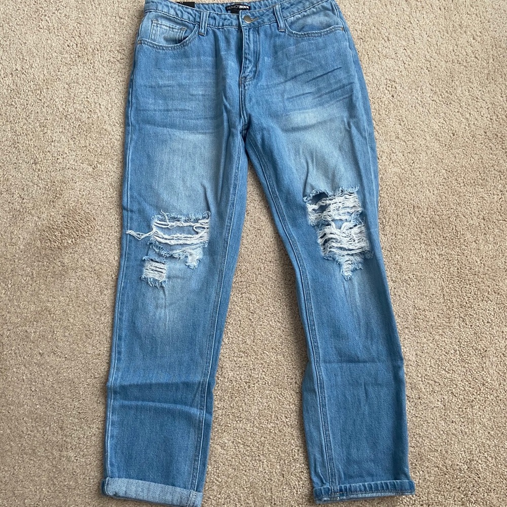 Fashion Nova Boyfriend Jean Size 11